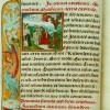 Mus�e Provincial des Arts anciens du Namurois de Namur � Fonds de la Soci�t� arch�ologique 5 � Evang�liaire � l\'usage de l\'abbaye de Saint-G�rard de Brogne � Bapt�me du Christ � f. 14v