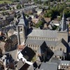 Coll�giale Saint-Vincent de Soignies � vue ext�rieure du b�timent